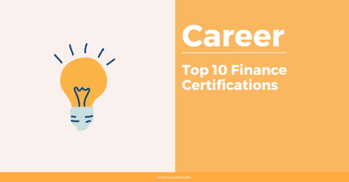 Top certifications to advance your finance career